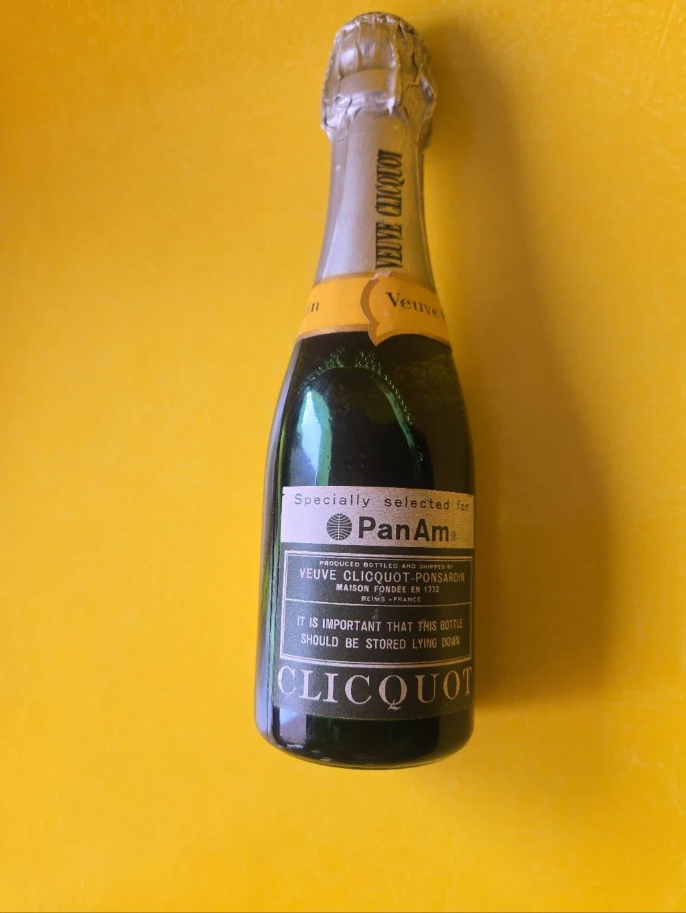 Veuve Clicquot Champagne vintage pan
